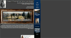 Desktop Screenshot of cobaltfineart.com